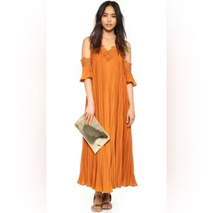 Self Portrait Cold Shoulder Maxi Dress